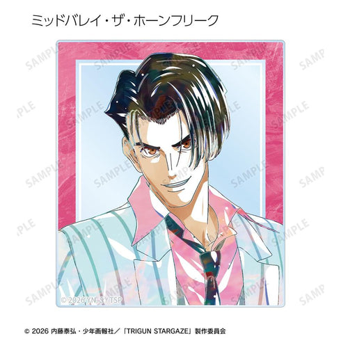 "TRIGUN STARGAZE" Trading Ani-Art Series 3 Acrylic Cards (Unit: Box)