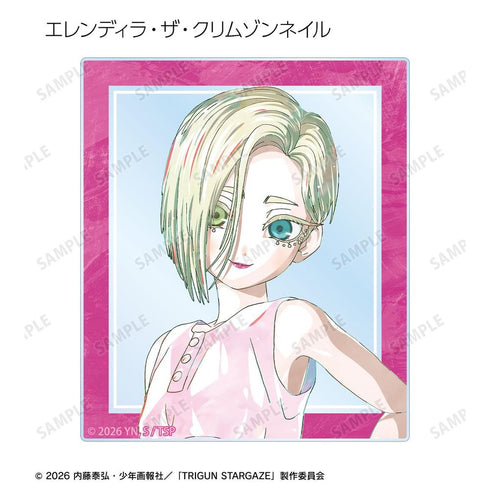 "TRIGUN STARGAZE" Trading Ani-Art Series 3 Acrylic Cards (Unit: Box)