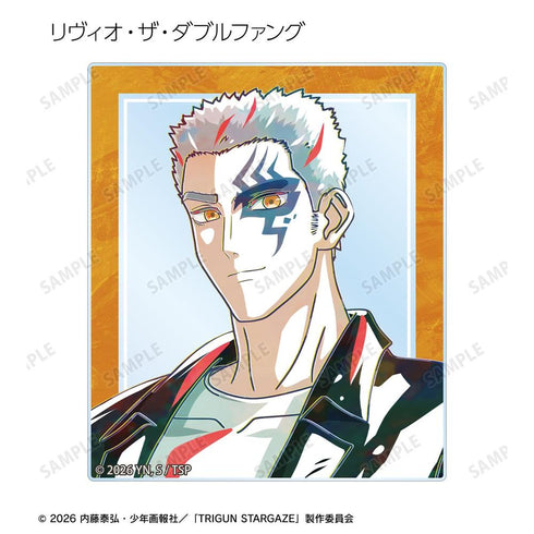 "TRIGUN STARGAZE" Trading Ani-Art Series 3 Acrylic Cards (Unit: Box)