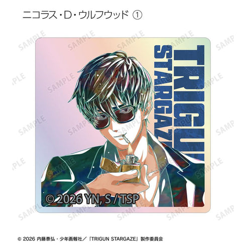 "TRIGUN STARGAZE" Trading Ani-Art Series 3: Aurora Acrylic Tiles (Unit: Box)