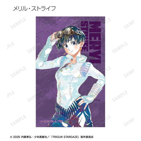 "TRIGUN STARGAZE" Trading Ani-Art Series 3 Visual Cards (Unit: BOX)