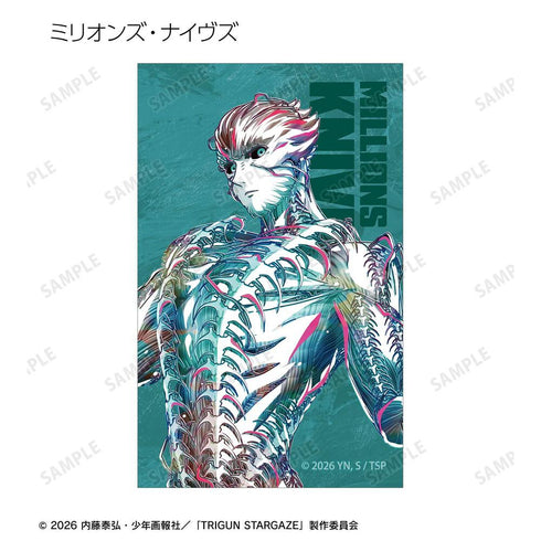 "TRIGUN STARGAZE" Trading Ani-Art Series 3 Visual Cards (Unit: BOX)