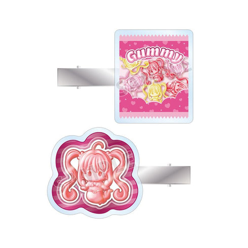 『ぴちぴちピッチ』るちあ petit-sserie アクリルヘアクリップ2個セット