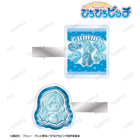 『ぴちぴちピッチ』波音 petit-sserie アクリルヘアクリップ2個セット