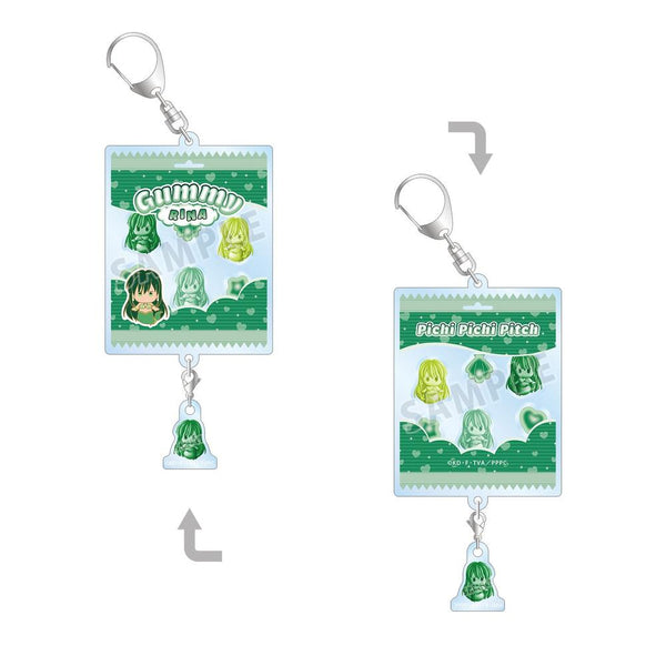 『ぴちぴちピッチ』リナ petit-sserie シャカシャカアクリルキーホルダー