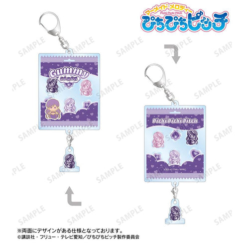 『ぴちぴちピッチ』かれん petit-sserie シャカシャカアクリルキーホルダー