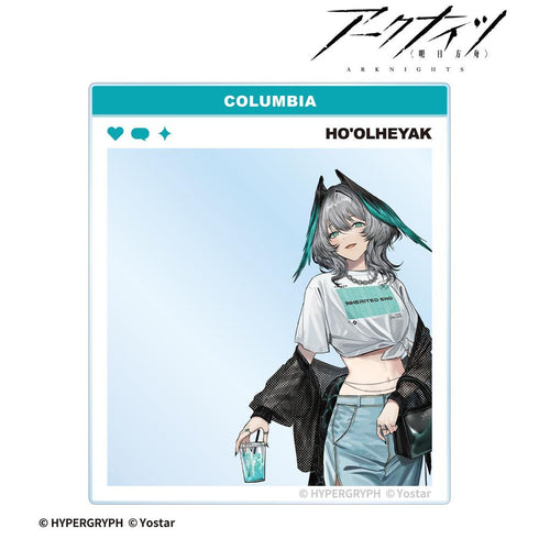 『アークナイツ』ホルハイヤ ショッピングver. アクリルカード