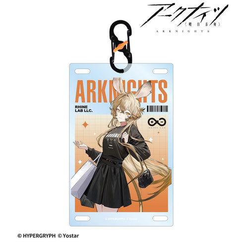 『アークナイツ』ドロシー ショッピングver. カラビナ付きカード型アクリルキーホルダー
