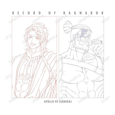 『終末のワルキューレIII』アポロン&レオニダス王 Teeユニセックス