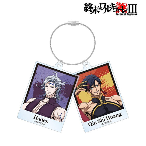 『終末のワルキューレIII』ハデス&始皇帝 2連ワイヤーBIGアクリルキーホルダー