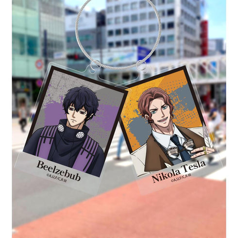 『終末のワルキューレIII』ベルゼブブ&ニコラ・テスラ 2連ワイヤーBIGアクリルキーホルダー