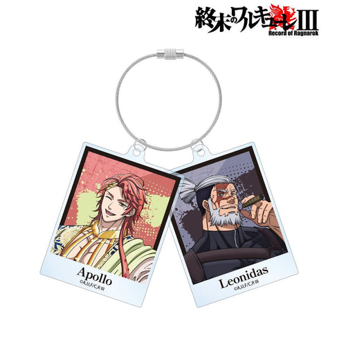 『終末のワルキューレIII』アポロン&レオニダス王 2連ワイヤーBIGアクリルキーホルダー