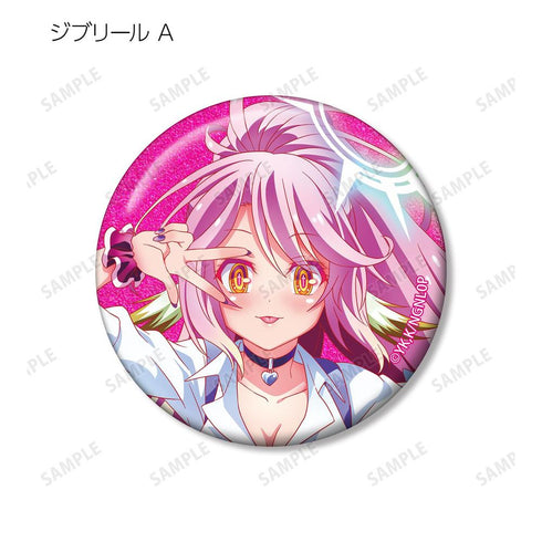 『ノーゲーム・ノーライフ ゼロ』描き下ろし ギャル制服ver. トレーディンググリッター缶バッジ(単位/BOX)