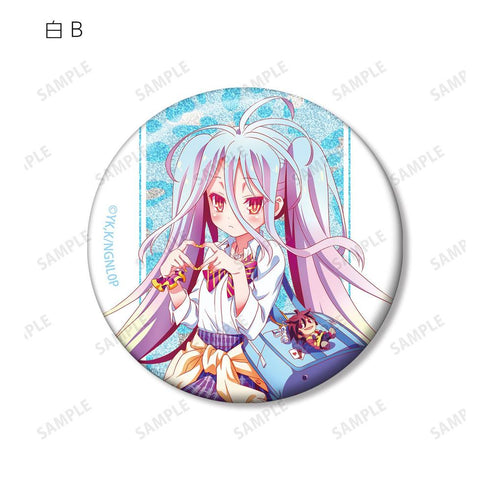 『ノーゲーム・ノーライフ ゼロ』描き下ろし ギャル制服ver. トレーディンググリッター缶バッジ(単位/BOX)