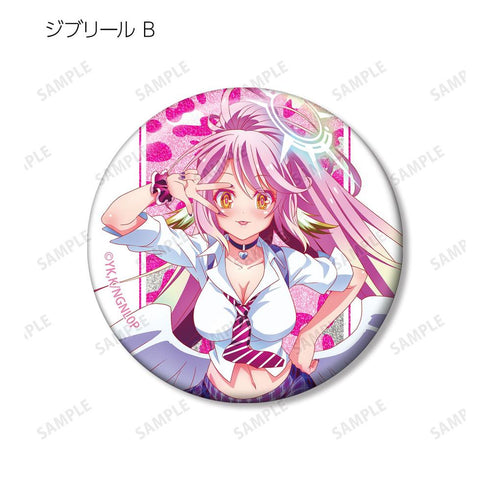 『ノーゲーム・ノーライフ ゼロ』描き下ろし ギャル制服ver. トレーディンググリッター缶バッジ(単位/BOX)