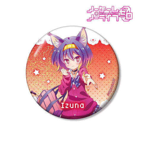 『ノーゲーム・ノーライフ ゼロ』描き下ろし 初瀬いづな ギャル制服ver. 75mmホログラム缶バッジ