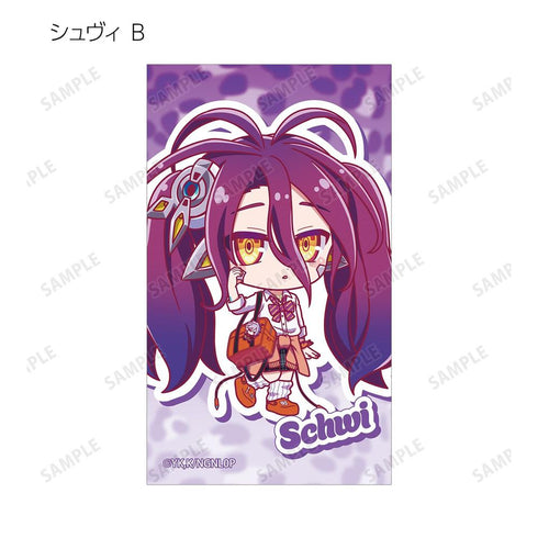 『ノーゲーム・ノーライフ ゼロ』トレーディング ちびキャラ 制服ver. イラストカード(単位/BOX)