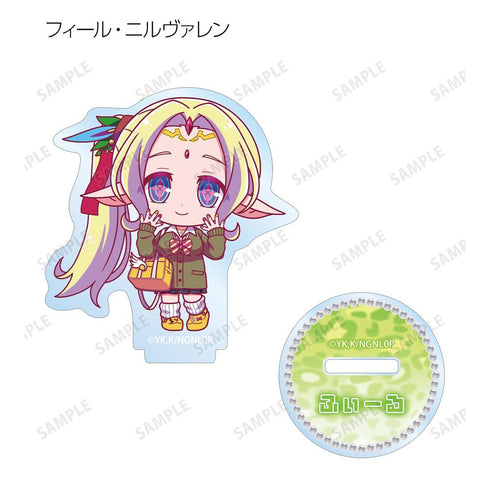 『ノーゲーム・ノーライフ ゼロ』トレーディング ちびキャラ 制服ver. アクリルスタンド(単位/BOX)