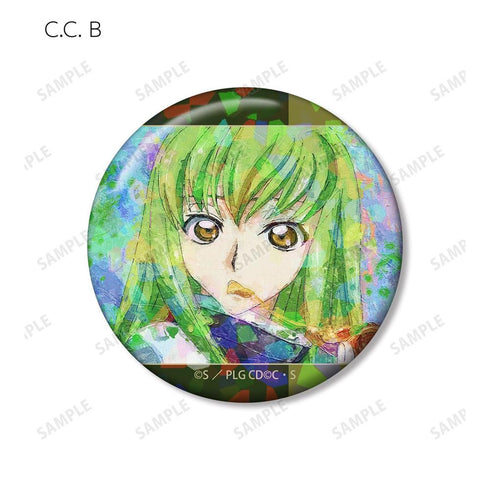 『コードギアス 反逆のルルーシュ』トレーディング grunge CANVAS 第3弾 ホログラム缶バッジ(単位/BOX)