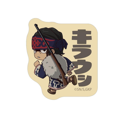 『ゴールデンカムイ』キラウㇱ ちびキャラ 戦う背中ver. ダイカットステッカー