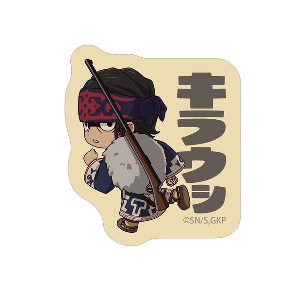 『ゴールデンカムイ』キラウㇱ ちびキャラ 戦う背中ver. ダイカットステッカー