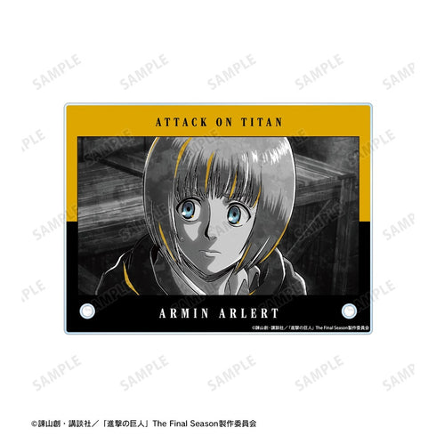 《進擊的巨人》阿爾敏 Ani-Art BLACK LABEL 第3彈 A6壓克力板【202610再版】