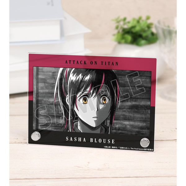 『進撃の巨人』サシャ Ani-Art BLACK LABEL 第3弾 A6アクリルパネル【202610再販】