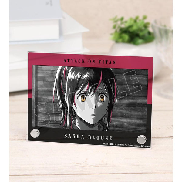 『進撃の巨人』サシャ Ani-Art BLACK LABEL 第3弾 A6アクリルパネル