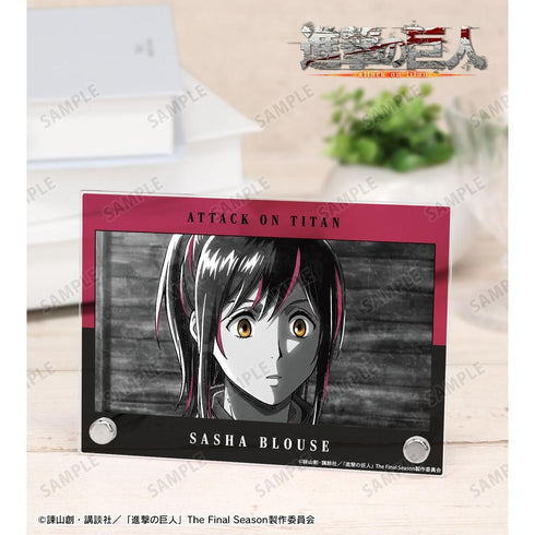 《进击的巨人》莎夏 Ani-Art BLACK LABEL 第3弹 A6亚克力板