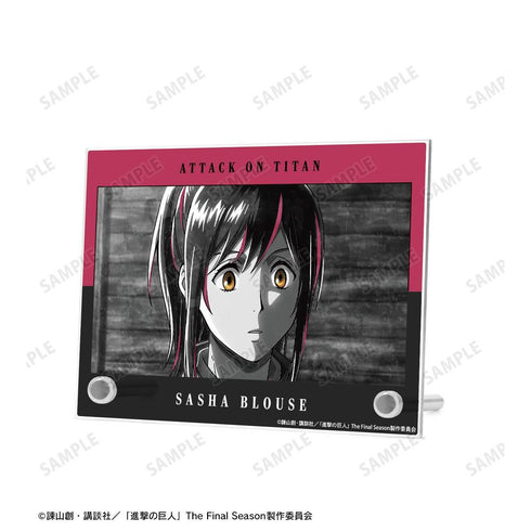 《进击的巨人》莎夏 Ani-Art BLACK LABEL 第3弹 A6亚克力板
