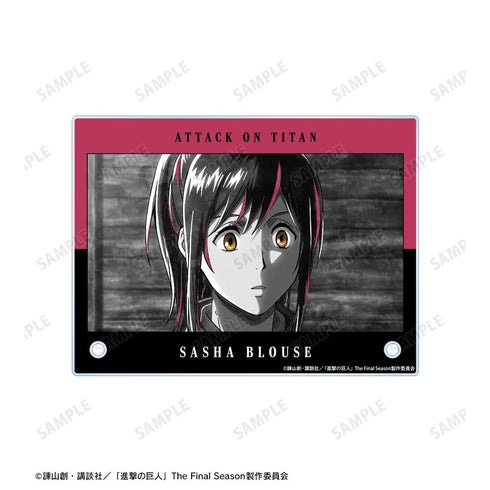 《进击的巨人》莎夏 Ani-Art BLACK LABEL 第3弹 A6亚克力板
