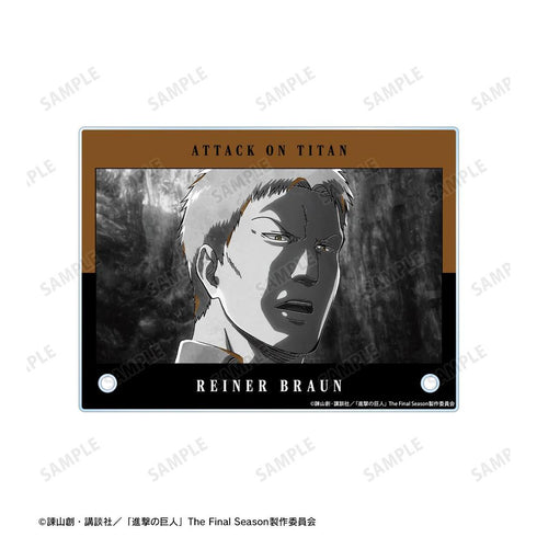 《進擊的巨人》萊納 Ani-Art BLACK LABEL 第3彈 A6壓克力板