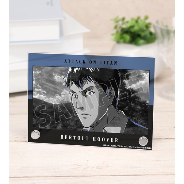 『進撃の巨人』ベルトルト Ani-Art BLACK LABEL 第3弾 A6アクリルパネル【202610再販】