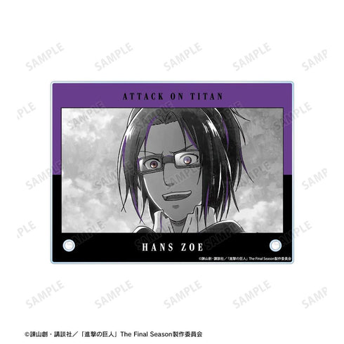 《进击的巨人》汉吉 Ani-Art BLACK LABEL 第3弹 A6亚克力板