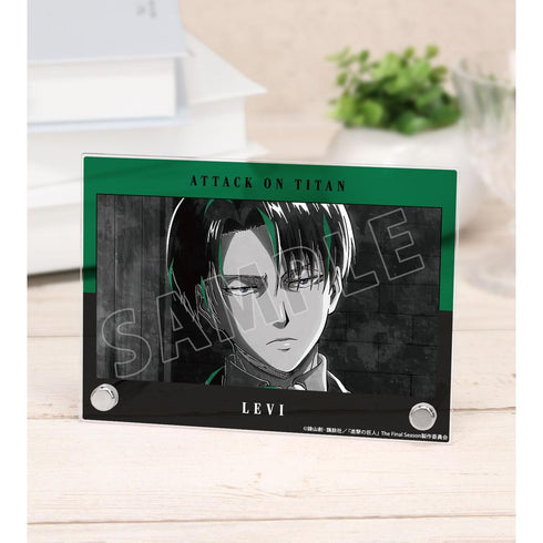 《進擊的巨人》利威 Ani-Art BLACK LABEL 第3彈 A6壓克力板