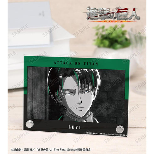 《進擊的巨人》利威 Ani-Art BLACK LABEL 第3彈 A6壓克力板
