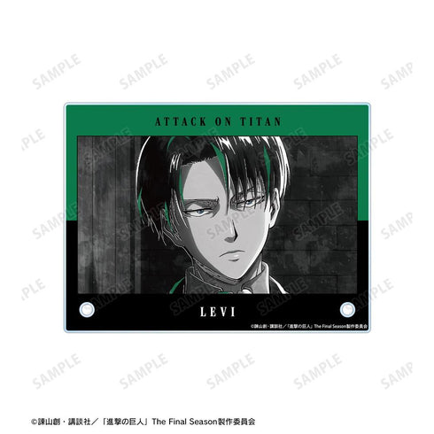 《進擊的巨人》利威 Ani-Art BLACK LABEL 第3彈 A6壓克力板