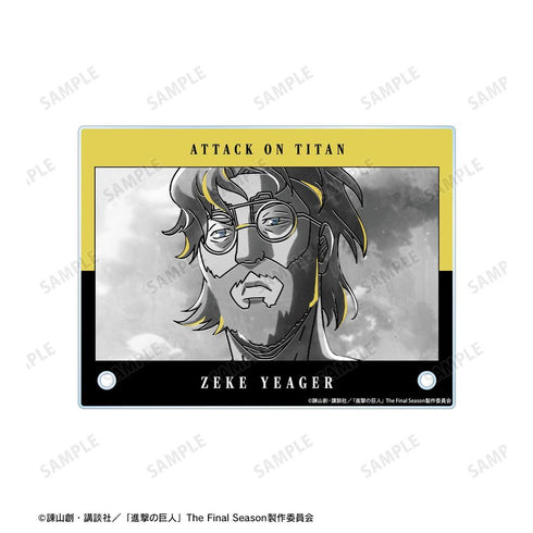 《進擊的巨人》齊格 Ani-Art BLACK LABEL 第3彈 A6壓克力板