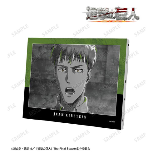 "Attack on Titan" Jean Ani-Art BLACK LABEL Vol. 3 F0 Canvas Board