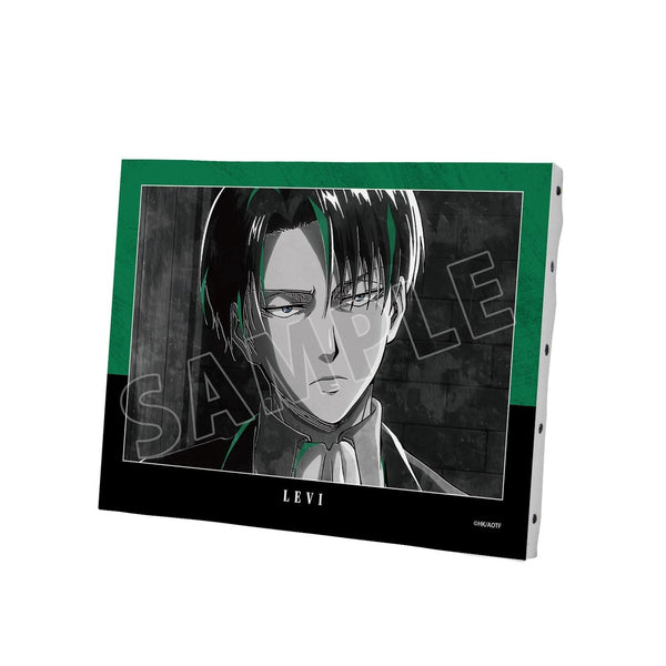 《进击的巨人》利威尔 Ani-Art BLACK LABEL 第3弹 F0号画布板【202610再版】