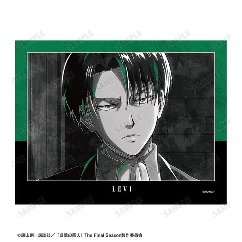 《進擊的巨人》利威 Ani-Art BLACK LABEL 第3彈 F0號畫布板