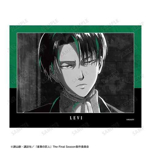 《进击的巨人》利威尔 Ani-Art BLACK LABEL 第3弹 F0号画布板【202610再版】