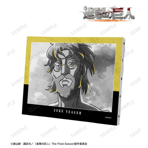 《进击的巨人》齐格 Ani-Art BLACK LABEL 第3弹 F0号画布板