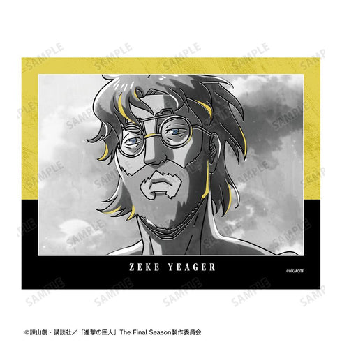 《进击的巨人》齐格 Ani-Art BLACK LABEL 第3弹 F0号画布板