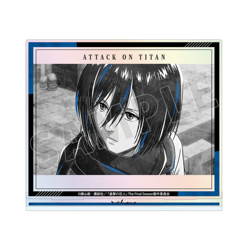 『進撃の巨人』ミカサ Ani-Art BLACK LABEL 第3弾 オーロラアクリルスタンド【202610再販】