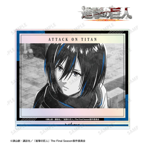 『進撃の巨人』ミカサ Ani-Art BLACK LABEL 第3弾 オーロラアクリルスタンド【202610再販】