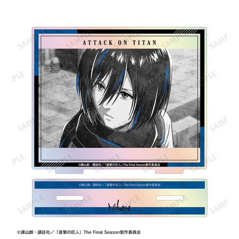 《進擊的巨人》米卡莎 Ani-Art BLACK LABEL 第3彈 極光壓克力立牌