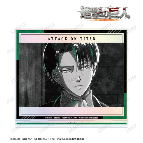 《進擊的巨人》利威 Ani-Art BLACK LABEL 第3彈 極光壓克力立牌【202610再版】