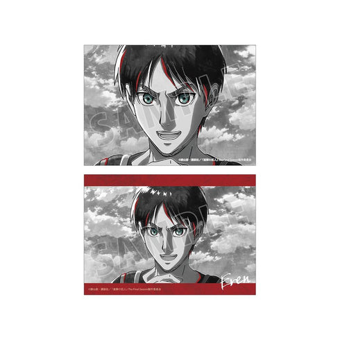 "Attack on Titan" Eren Ani-Art BLACK LABEL Vol. 3: Set of 2 Bromides