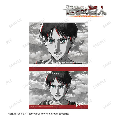 "Attack on Titan" Eren Ani-Art BLACK LABEL Vol. 3: Set of 2 Bromides